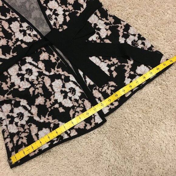 Vintage RW&CO. Floral Kimono Mini Sweater Robe - Picture 12 of 15